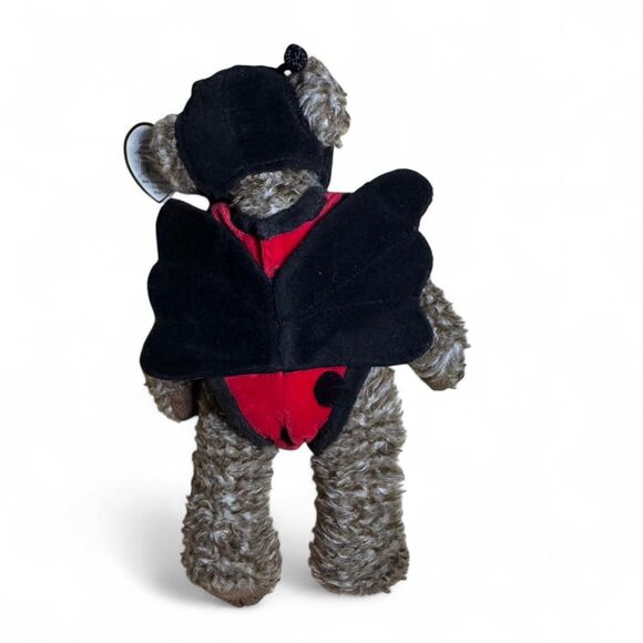 2 Ty Attic Treasures "Bugsy" Bear Ladybug Costume - Picture 8 of 8